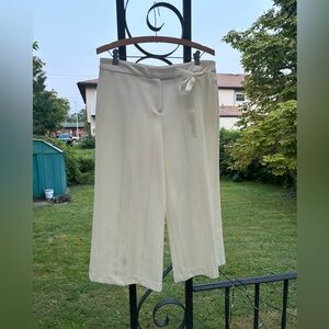 Size M New York & Company Casual Tied Wide Leg Trousers